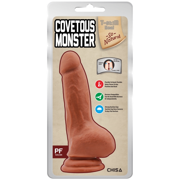 Realistic Dildo Covetous Monster 12 x 3.8cm Latino