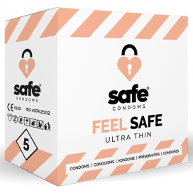 Safe Condoms FEEL SAFE dünne Kondome x5