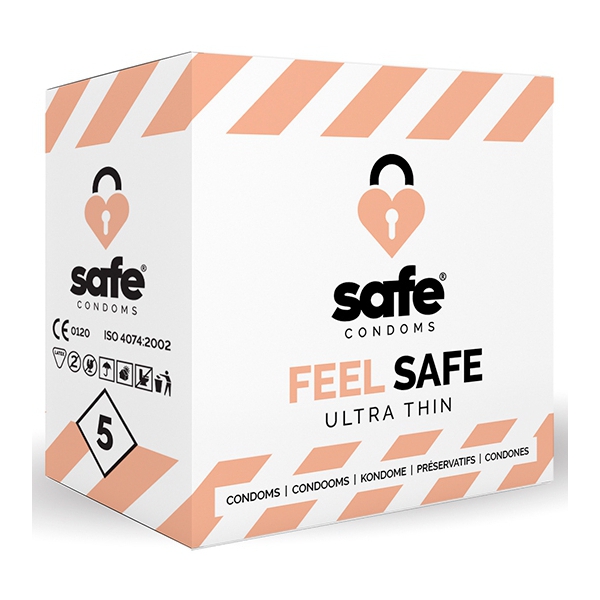 Preservativi sottili FEEL SAFE x5
