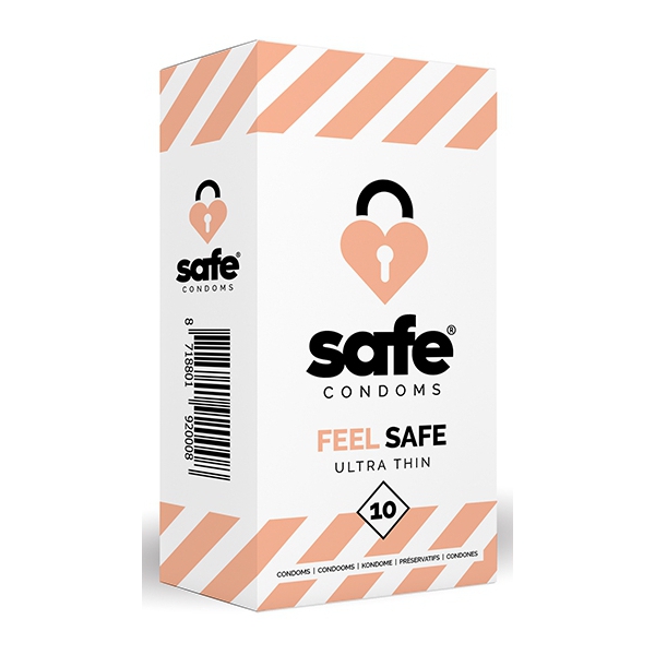 FEEL SAFE preservativos finos x10