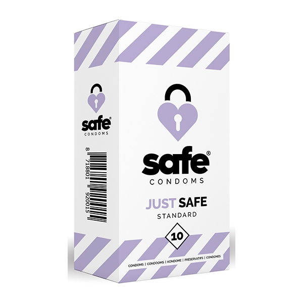 JUST SAFE Latex-Kondome x10