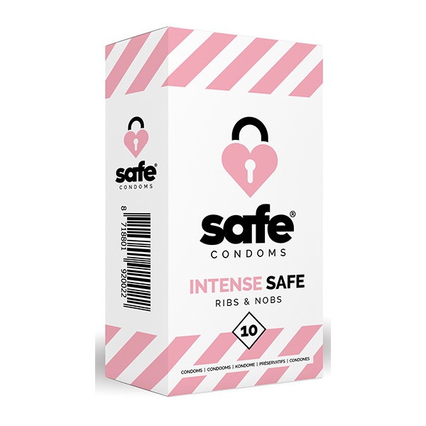 Preservativi testurizzati INTENSE SAFE x10