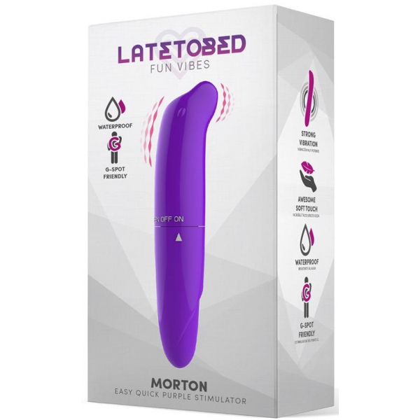 Morton Clitoral Stimulator 13 x 2.5cm Purple