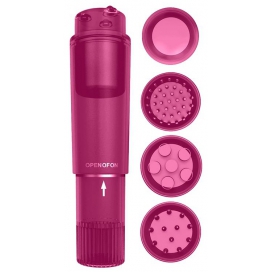 LATETOBED Heady Violet 4 Heads Vibrating Stimulator