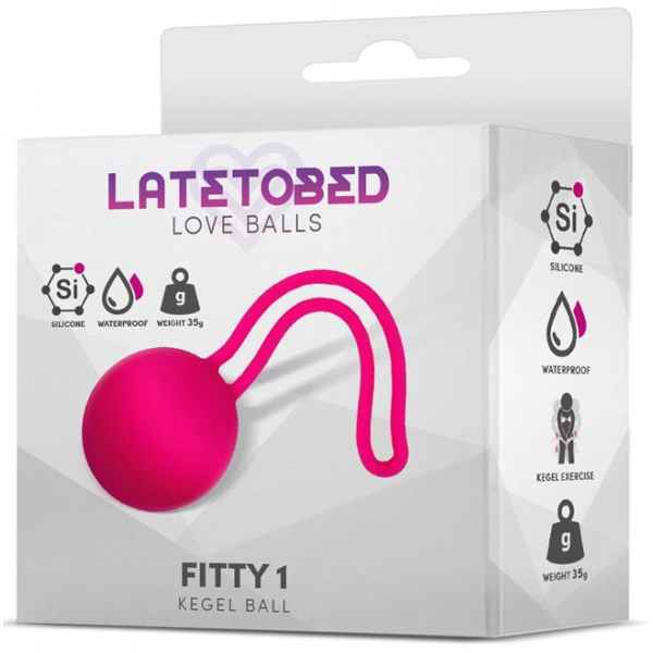 Fitty 1 Bola Kegel Rosa 3.4cm - Peso 35gr