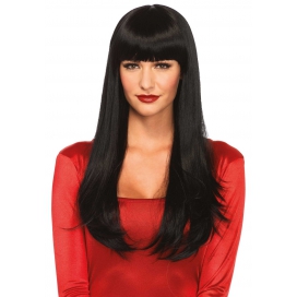 Long and Straight Black Wig