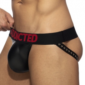 Jockstrap TAPE RUB Black