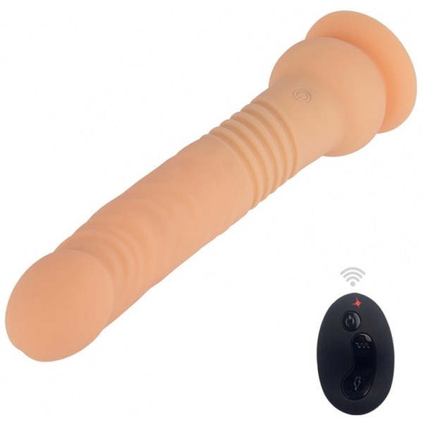 Il dildo vibrante Commander 19 x 3,7 cm