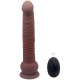 The Commander Vibrerende Dildo 19 x 3.7cm Bruin