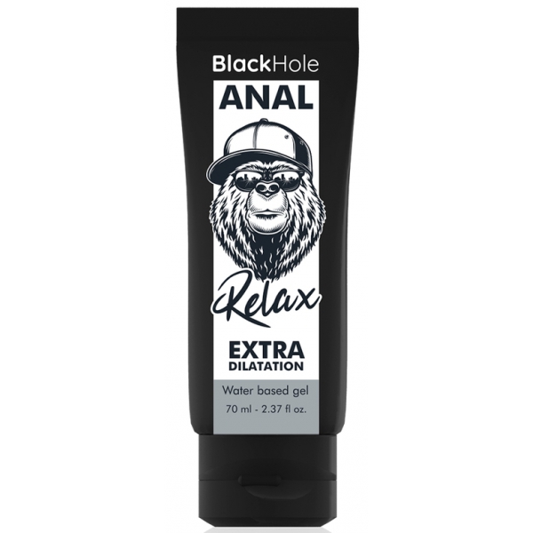 BLACK HOLE WATER BASE GEL ANAL DILATION 70 ML