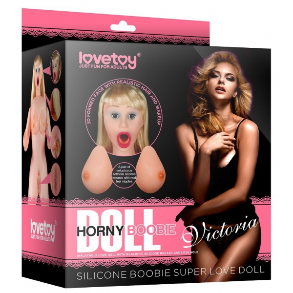 Horny Boobie Victoria Opblaasbare Pop