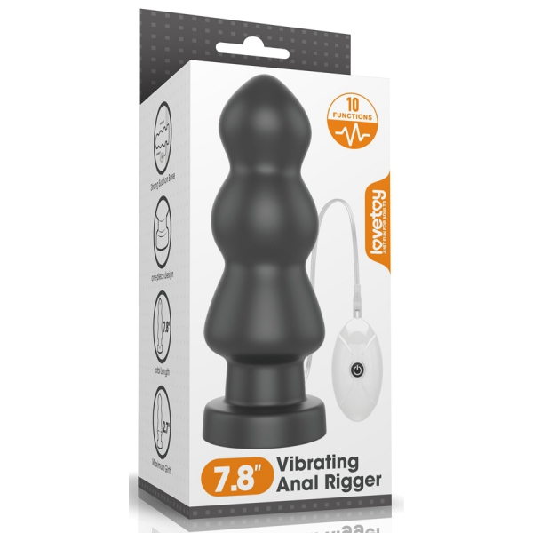 Tapón vibrador King Rigger 18 x 7cm