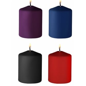 Ouch! Set di 4 candele Tease Varie profumazioni 24g