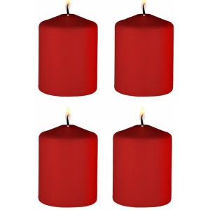 Ouch! Conjunto de 4 velas Tease Candles Blood Orange 24g