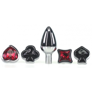 Poker Up Jewel Plug 6 x 2.7cm