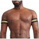 Braçadeiras Biceps Amarelas do Clube Urbano x2