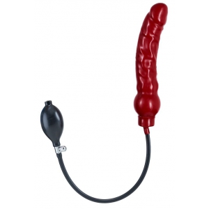 Mr B - Mister B Dildo gonfiabile XL in lattice rosso 20 x 4,5 cm