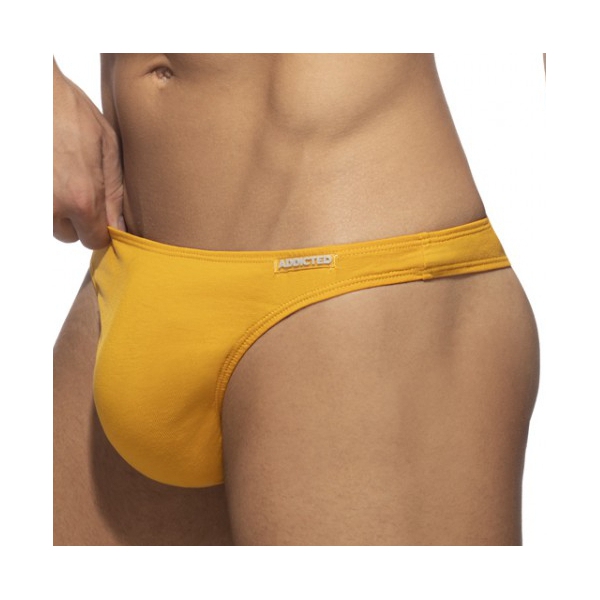 Thong Addicted COTTON Yellow