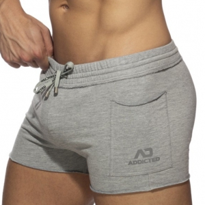 Addicted TRENDY Shorts Grey