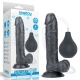 Squirt Dildo 20 x 4.5cm Black