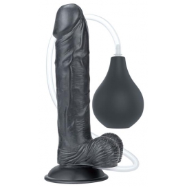 Squirting Consolador Squirt 18 x 4,5cm Negro