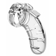 ManCage Chastity Cage Modelo 03 11,5 x 3,5cm Transparente