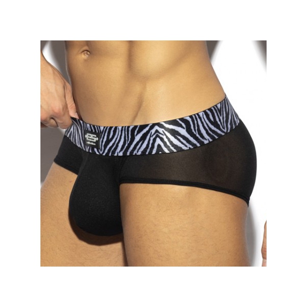 Push Up Brief ZEBRA Black