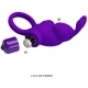 Vibrating Cockring Dick Rabbit Pretty Love 30mm Purple