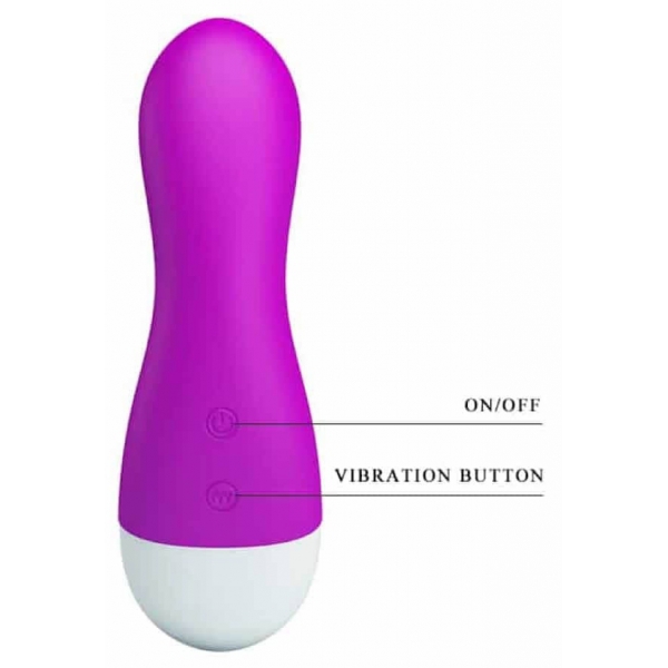 Ian Pretty Love Clitoral Stimulator 12cm Purple