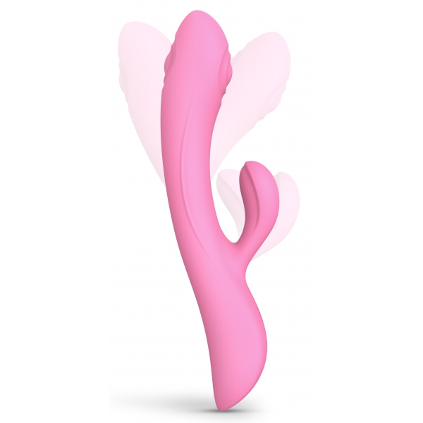 Vibro Rabbit Bunny & Clyde Love to Love 22cm Rosa