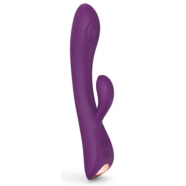 Vibro Rabbit Bunny & Clyde Love to Love 22cm Purple