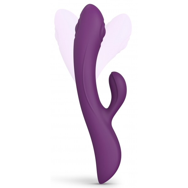 Vibro Rabbit Bunny & Clyde Love to Love 22cm Viola