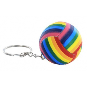 Pride Items Llavero de globo arco iris