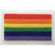 Toppa arcobaleno da stirare 5,5 x 8,5 cm