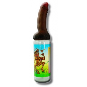 Biberón con pene marrón 750ml