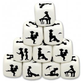 Naughty dice with Kamasutra positions