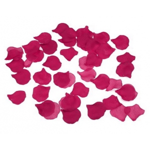 Fake Flower Petals x100 Fuchsia