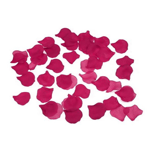 Petali di fiori finti x100 Fucsia