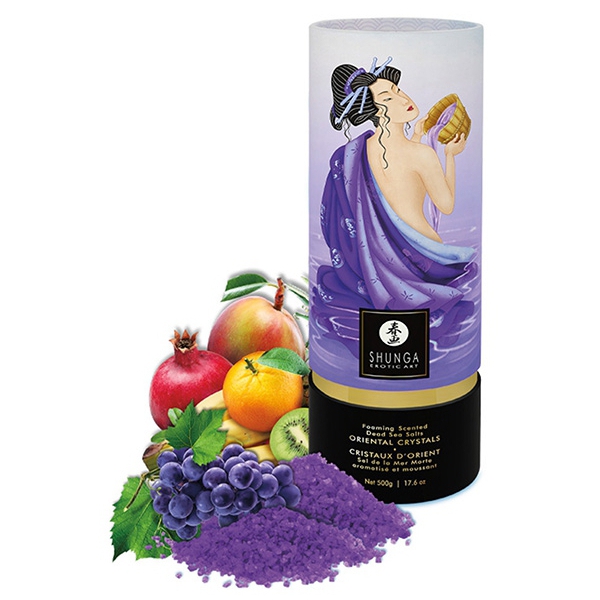 Bath crystals EXOTIC FRUITS Shunga 500g