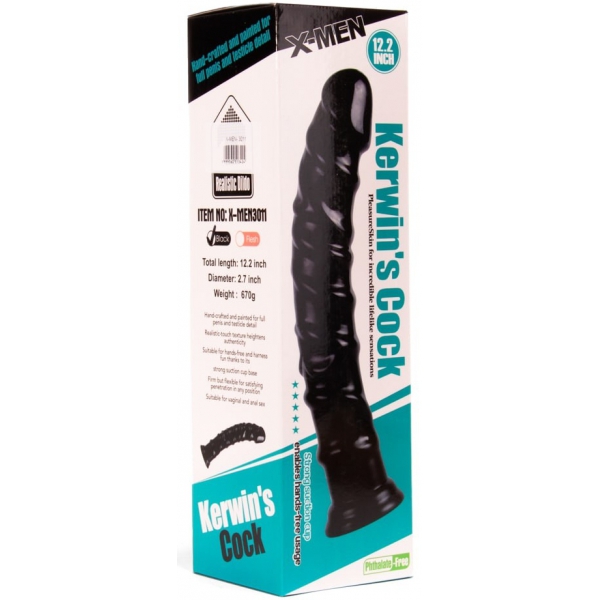 Kerwin Dildo 30 x 5.3cm