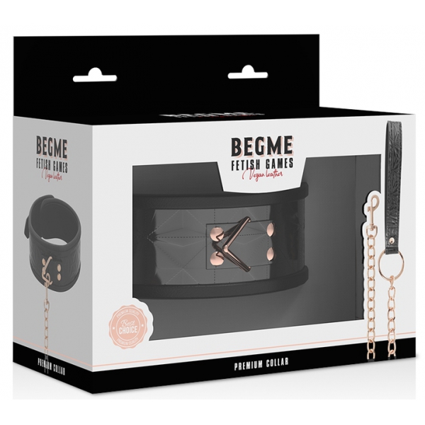 Black Begme Collar-Leash