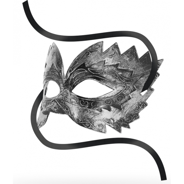 OHMAMA Royla maschera veneziana argento