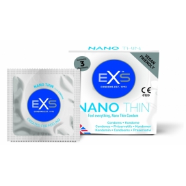 Nano Thin Condoms x3