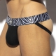 Jockstrap Push Up ZEBRA Black