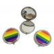 Doppio specchio arcobaleno PRIDE