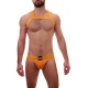 MATT Yellow elastic harness