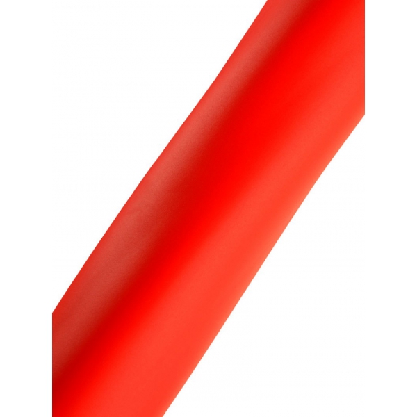 Stretch Worm Lange Dildo N°5 - 64 x 5.2cm Rood