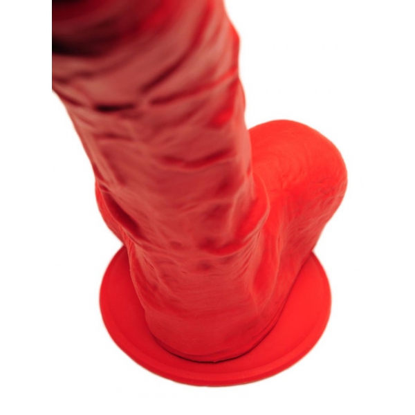 Silicone Dildo Stretch N°2 - 17 x 4.3cm Rood