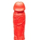 Silicone dildo Stretch N°5X - 27 x 8cm Red