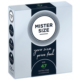 MISTER SIZE Preservativi MISTER SIZE 47mm x3